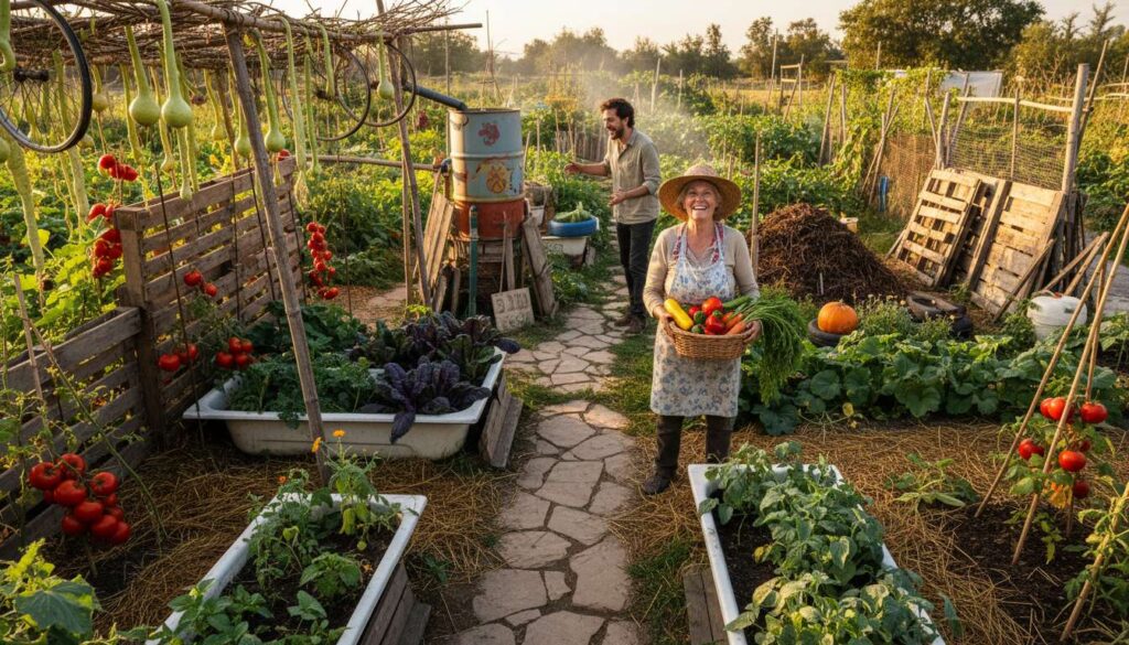 Waarom slimme moestuiniers bijna niets uitgeven (en toch kilo’s oogsten)