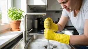 Raken je afvoer steeds verstopt? Met deze simpele methode maak je ze snel weer schoon