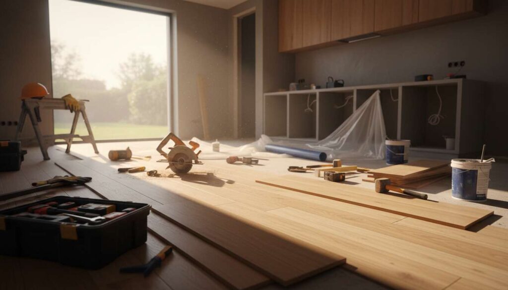 Eerst de keuken of toch de vloer? Dit is de beste volgorde voor een verbouwing