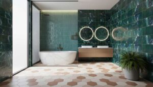 Ga je de badkamer verbouwen? 7 nieuwe tegeltrends voor 2026